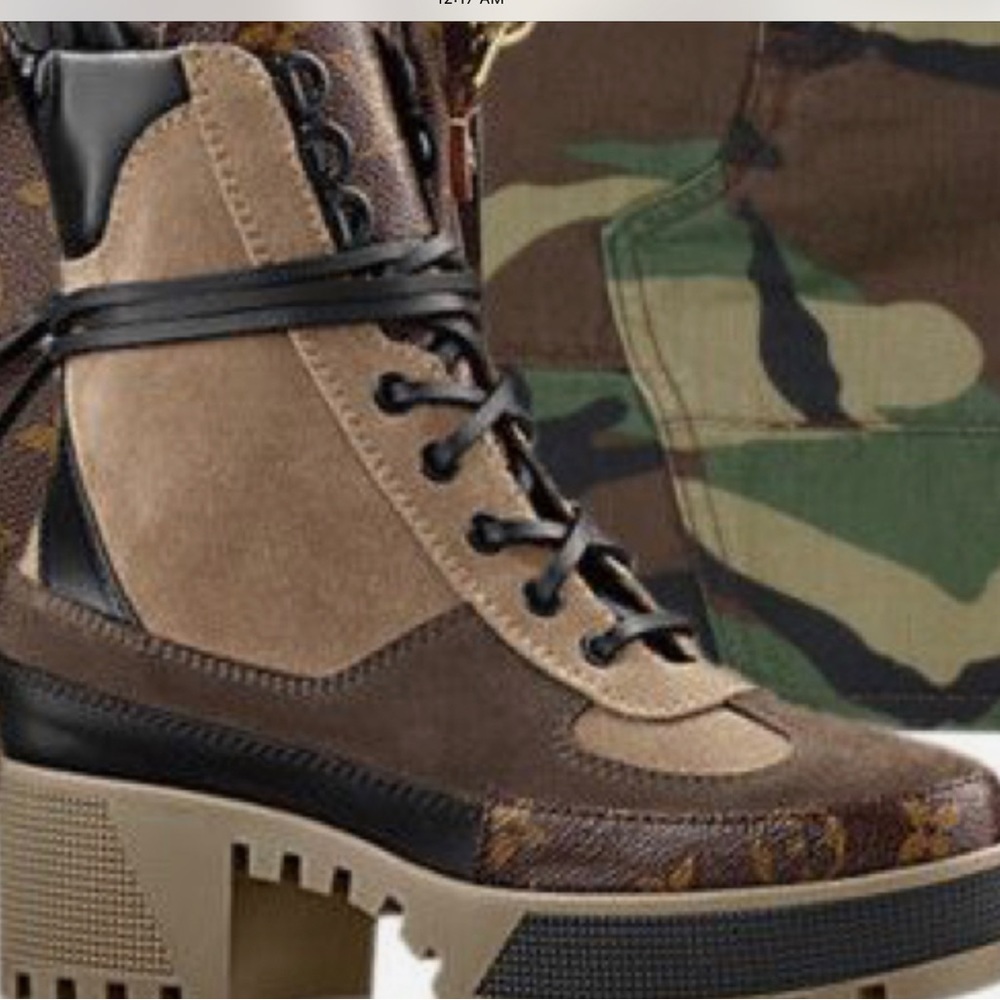 LV Platform Desert Boot